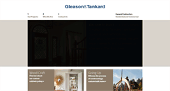 Desktop Screenshot of gleasonandtankard.com
